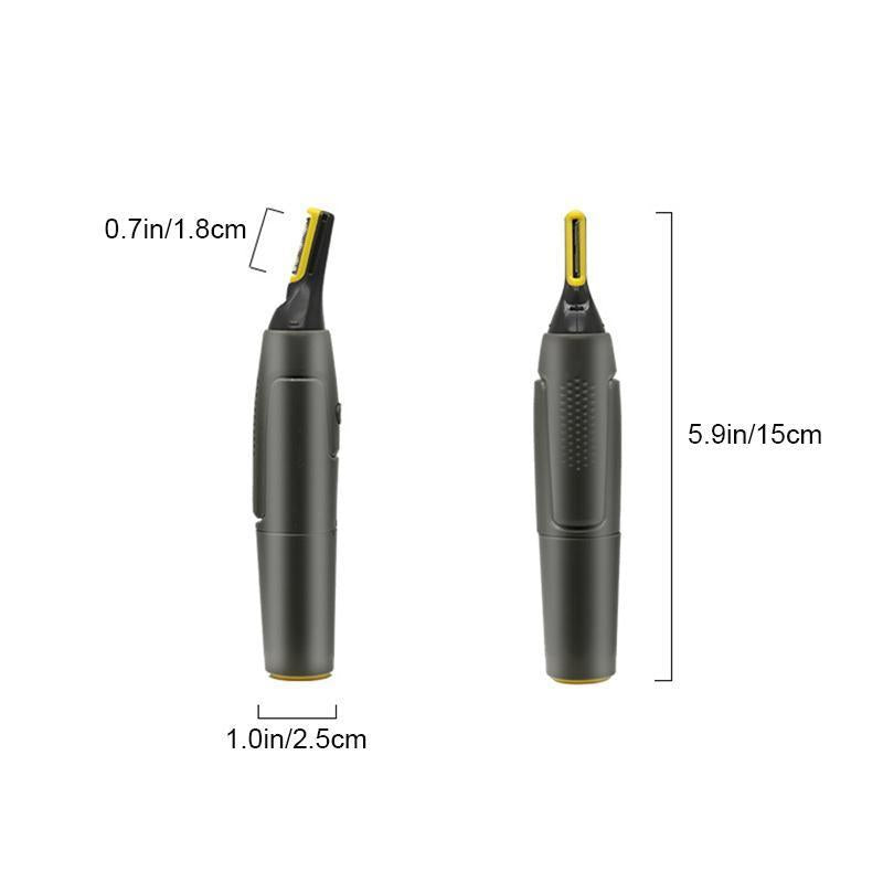Facial Trimmer Titanium-Coated Blade With LED Light