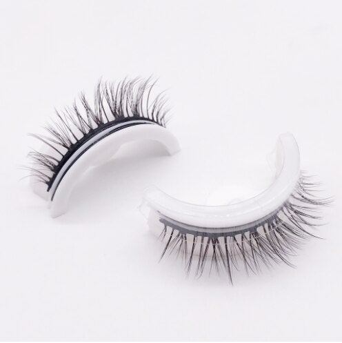 False Eyelashes Reusable No-Glue Natural Look