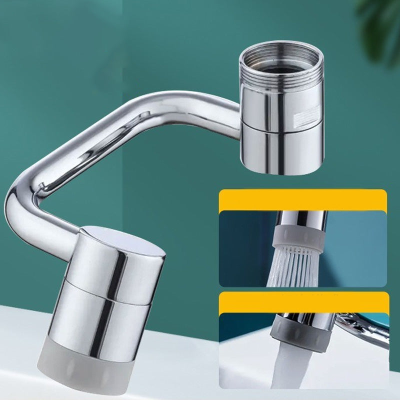 Faucet Adapter 1080° Swivel Polished Chrome Tool-Free