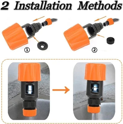 Faucet Adapter Tool-Free Universal Fit Up To 1.30 Inch