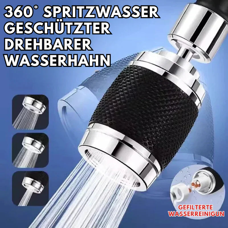 Faucet Aerator 360 Degree Swivel Splash-Proof Three Spray Modes