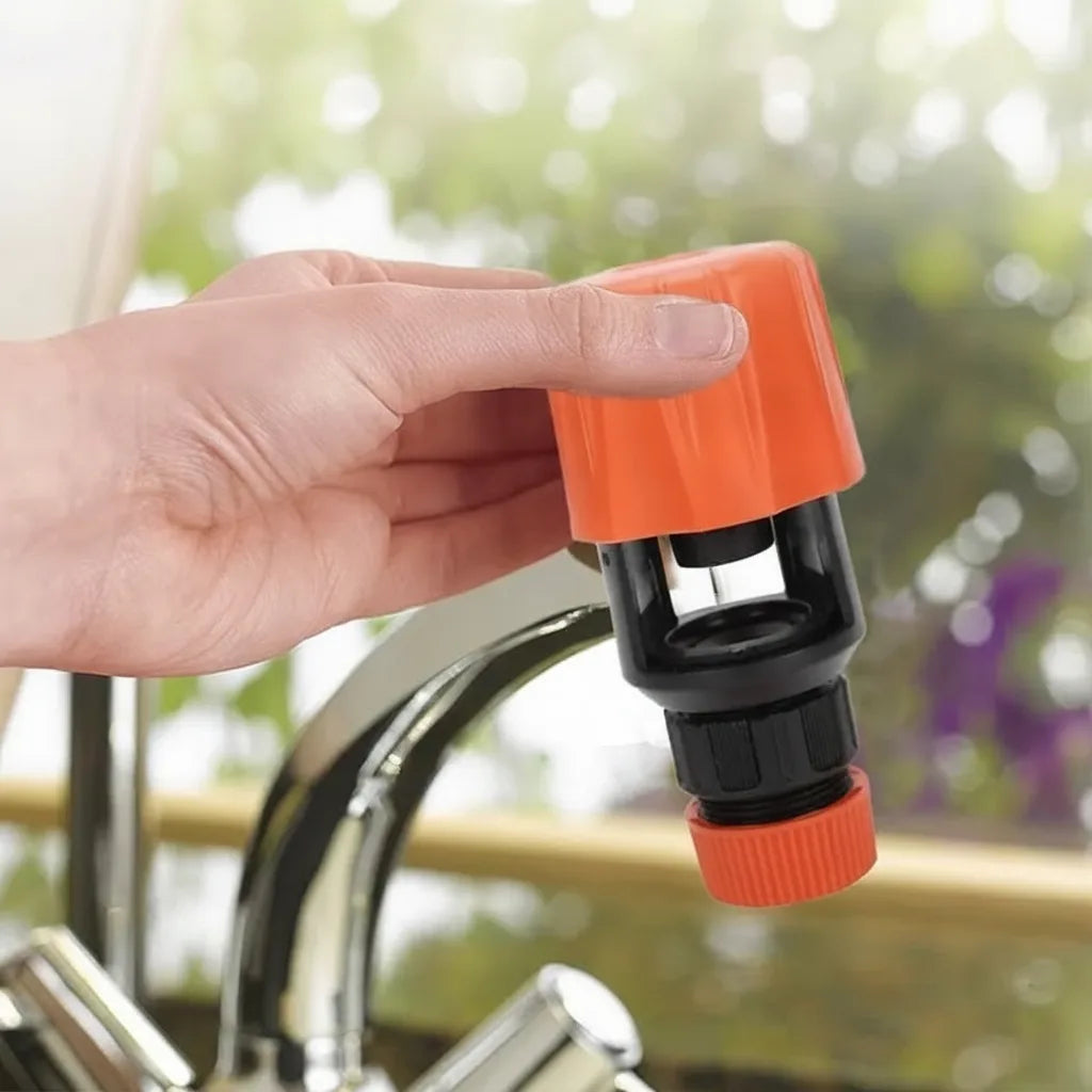 Faucet Hose Adapter Universal Push-On Quick-Connect Leak-Proof