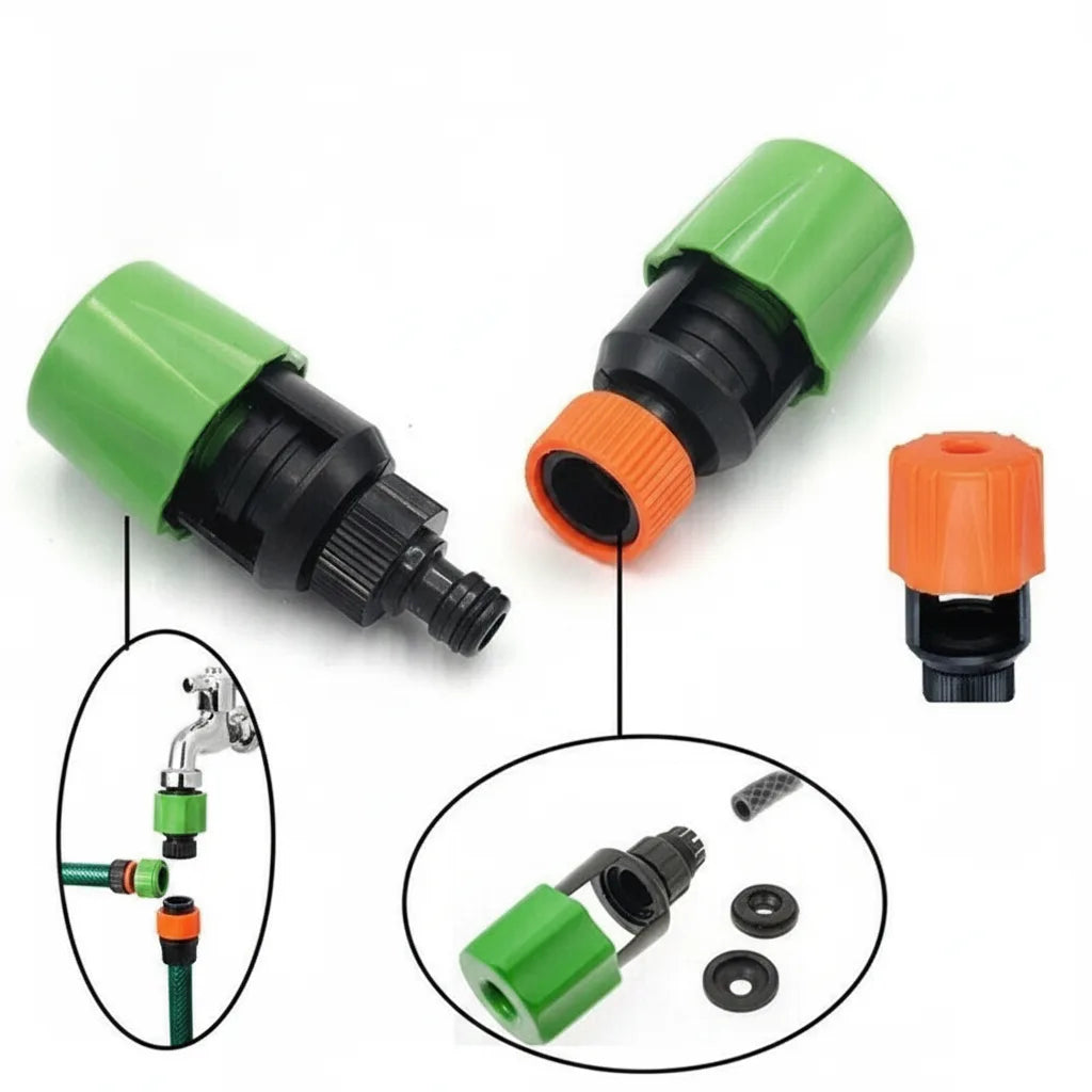Faucet Hose Adapter Universal Push-On Quick-Connect Leak-Proof