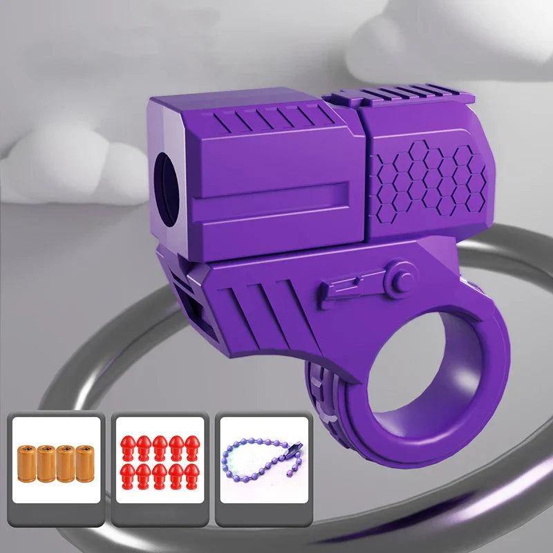 Fidget Ring Launcher Ergonomic Pocket-Sized