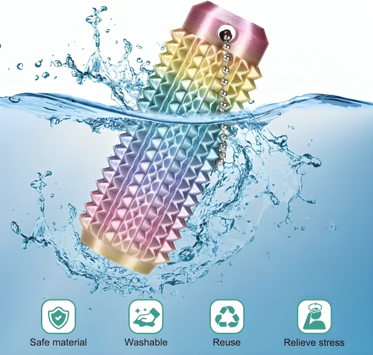 Fidget Toy Spiky Sensory Rotating 2-Pack