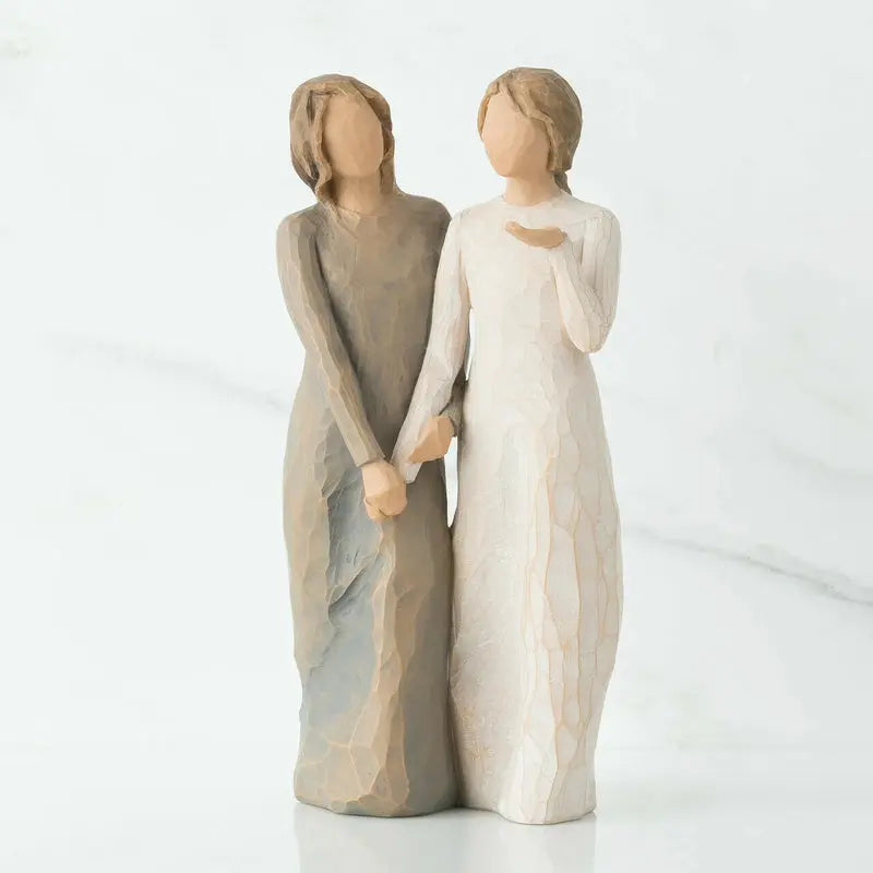 Figurine Hand-Painted Resin Gift For Sisters
