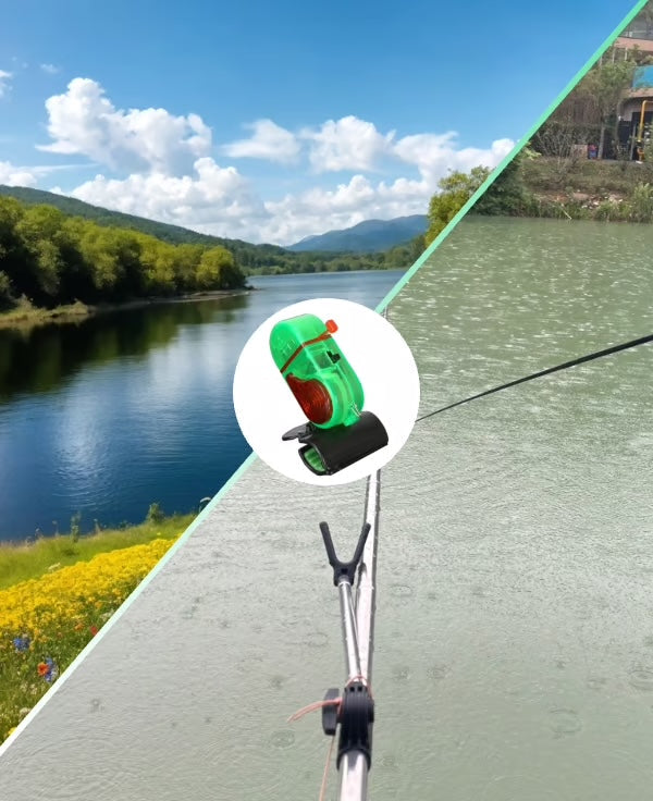 Fishing Bite Alarm LED & Vibration Waterproof
