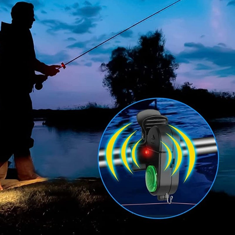 Fishing Bite Alarm Sound & LED Adjustable Sensitivity