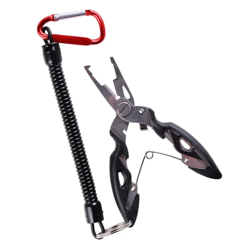 Fishing Pliers Tungsten Carbide Cutter Teflon-Coated Stainless Steel