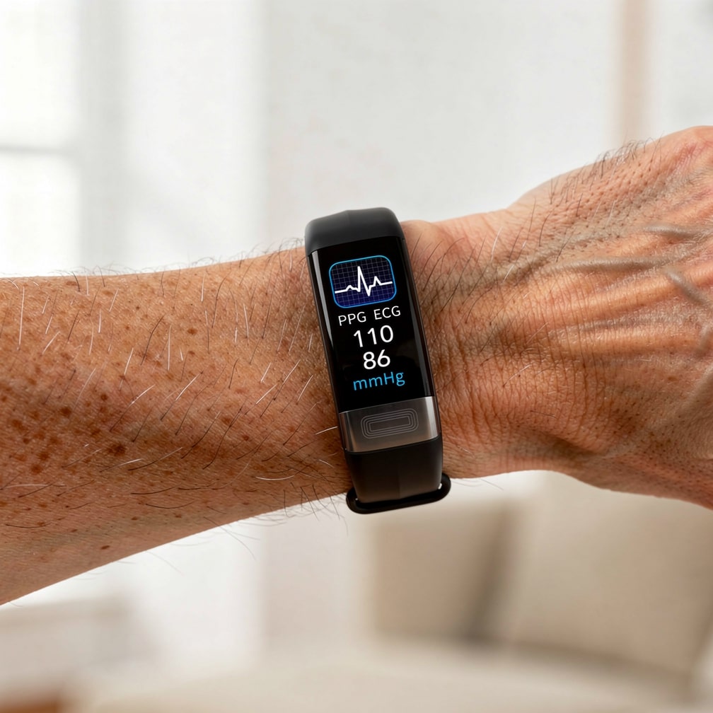 Fitness Smartwatch Heart Rate & Sleep Tracking 10-Day Battery