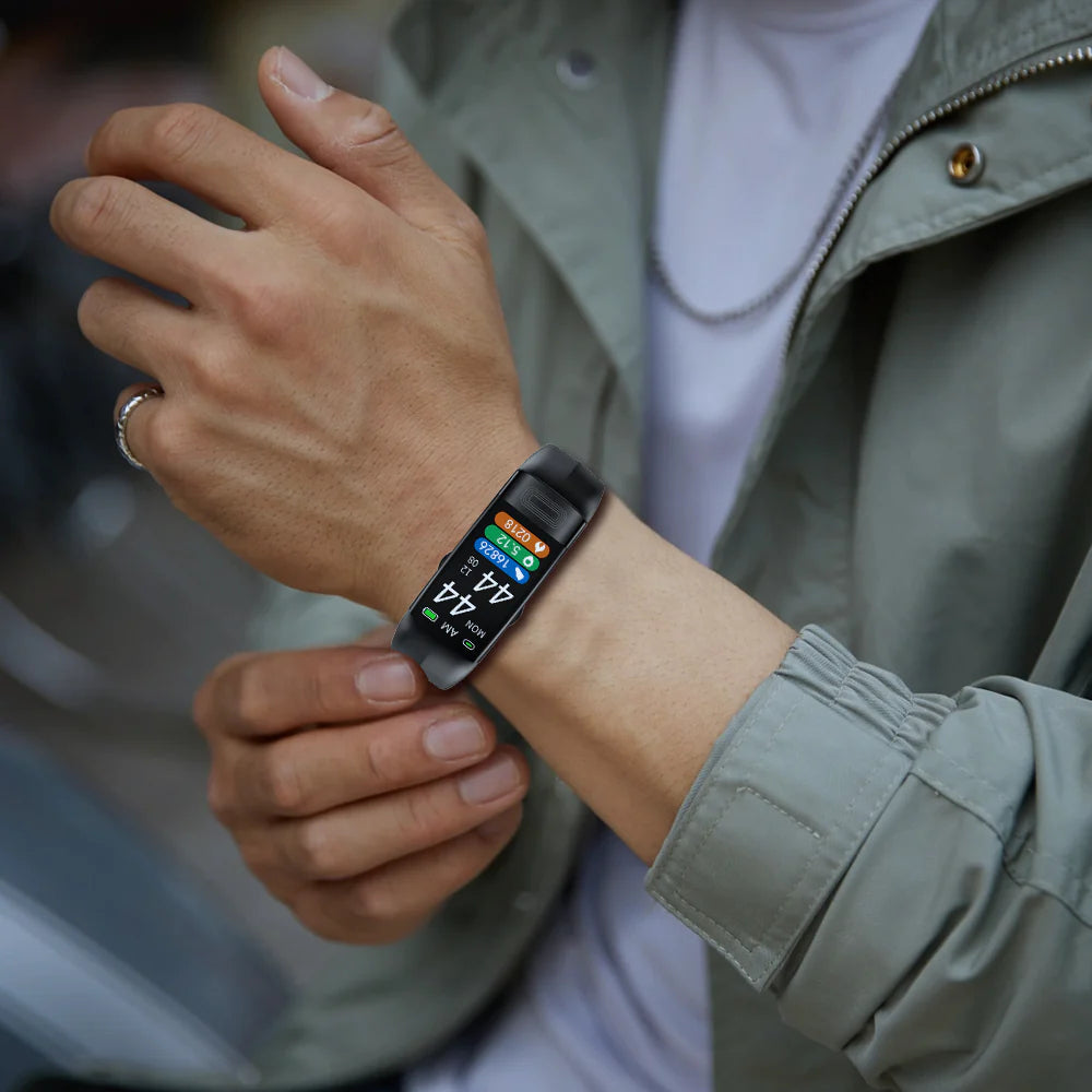 Fitness Smartwatch Heart Rate & Sleep Tracking 10-Day Battery