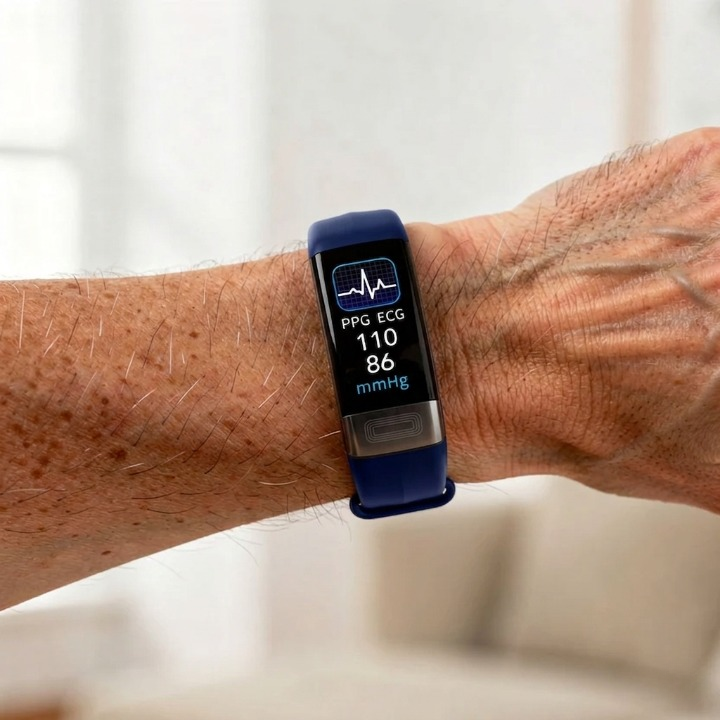 Fitness Smartwatch Heart Rate & Sleep Tracking 10-Day Battery