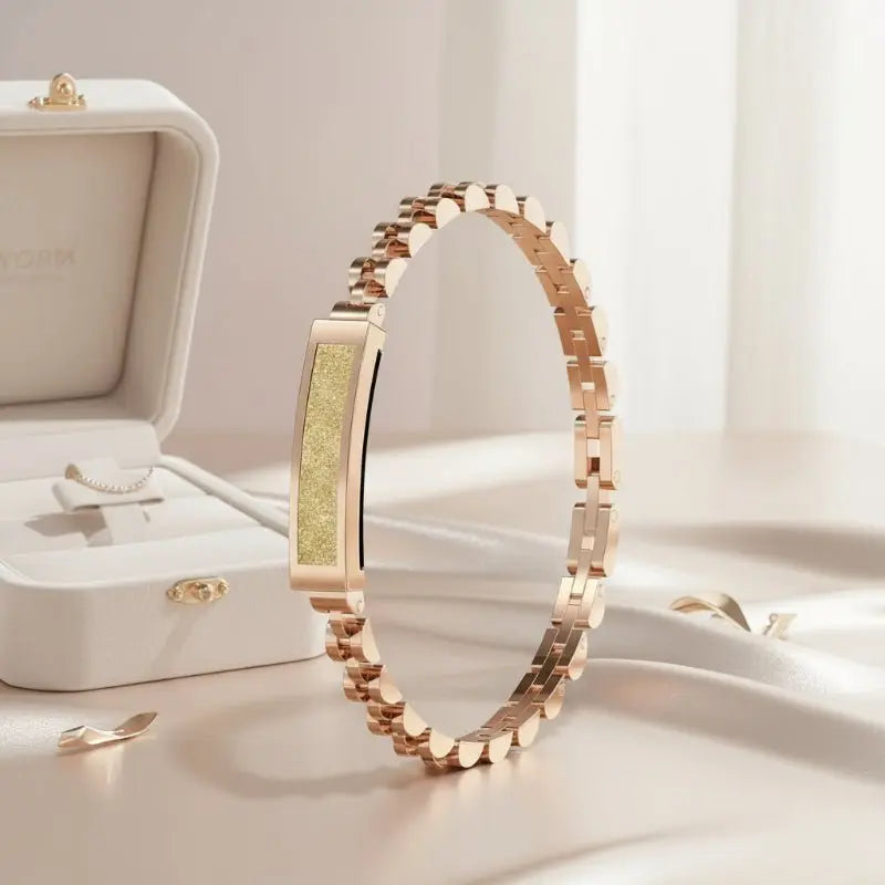 Fitness Tracker Bracelet Jewelry Chain Heart Rate & Activity