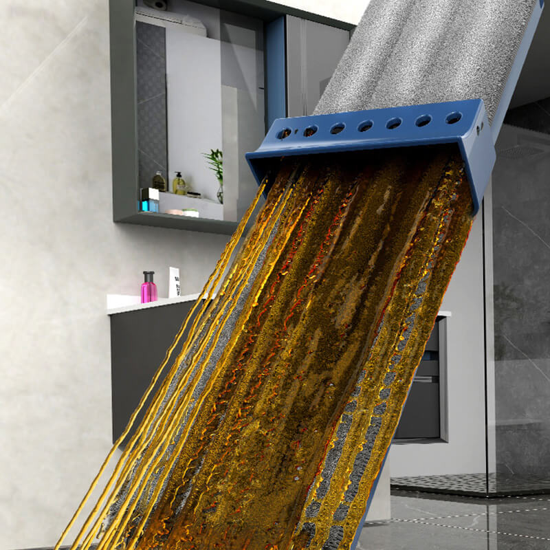 Flat Mop 360° Rotating Hygienic Scraper