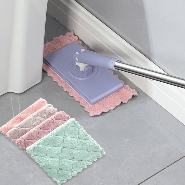 Flat Mop Touch-Free Pad Change 360 Degree Swivel