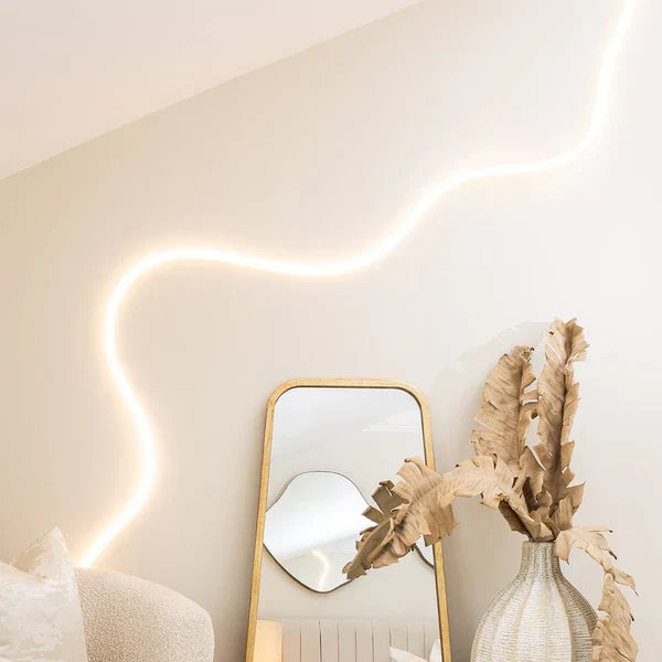 Flexible LED Light Strip App-Controlled Music-Reactive Waterproof