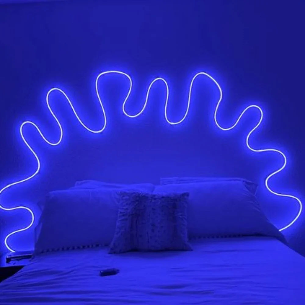 Flexible LED Light Strip App-Controlled Music-Reactive Waterproof