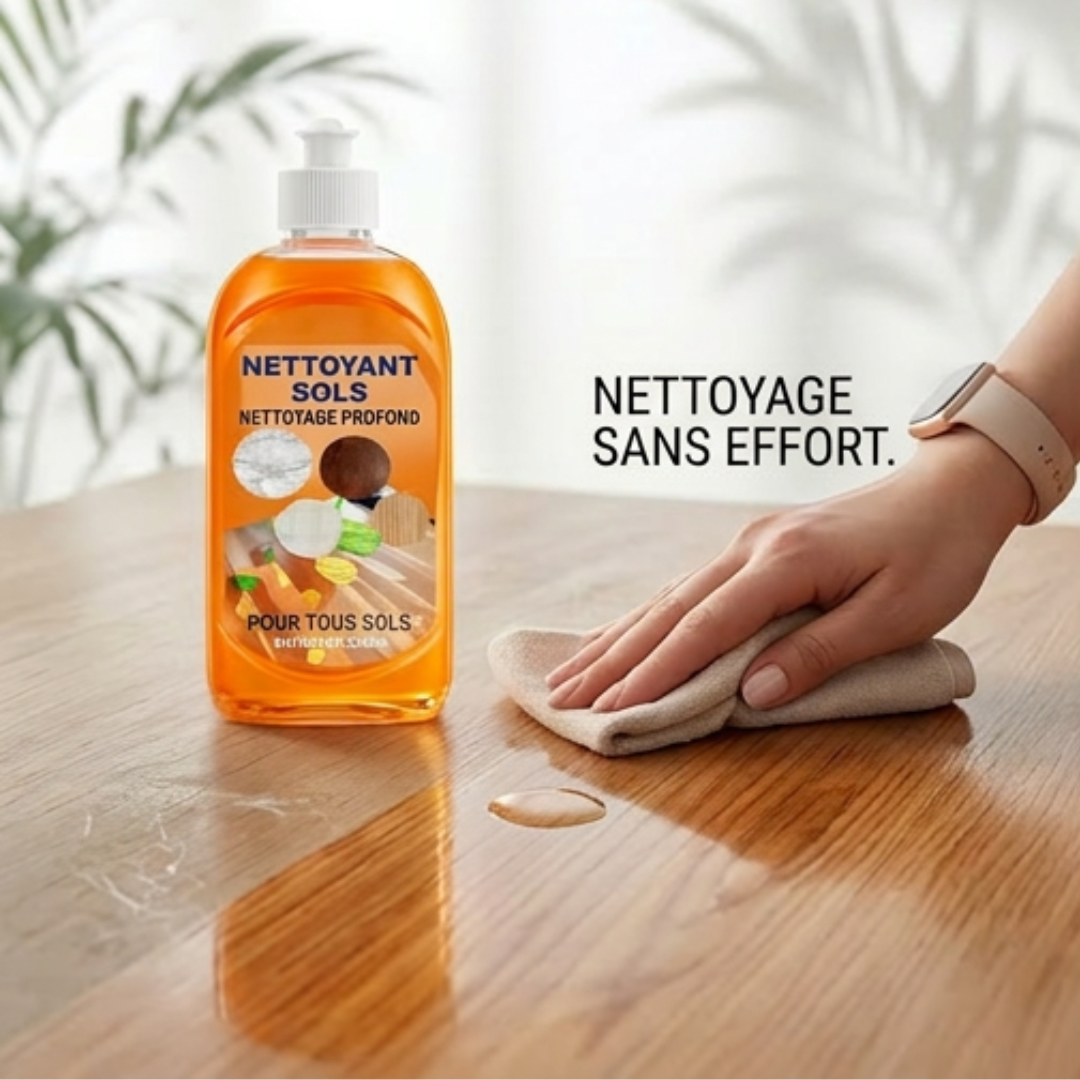 Floor Cleaner Concentrate Streak-Free Plant-Based 100 Uses