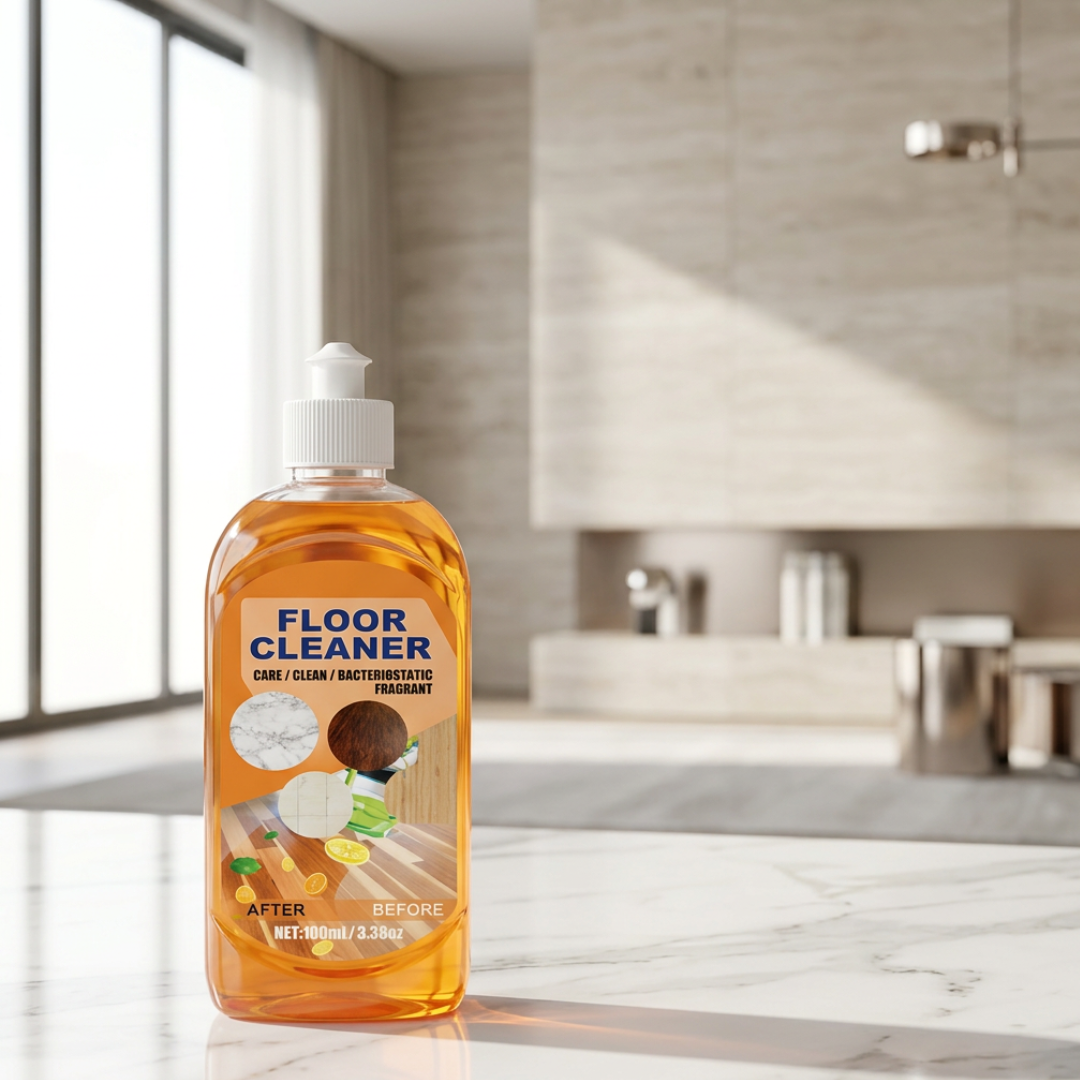 Floor Cleaner Concentrate Streak-Free Plant-Based 100 Uses