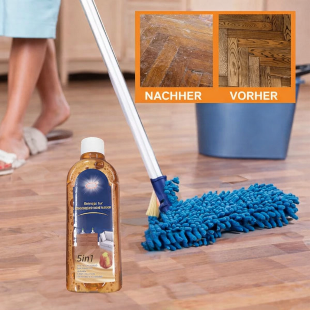 Floor Cleaner & Polish Beeswax For Wood & Bamboo