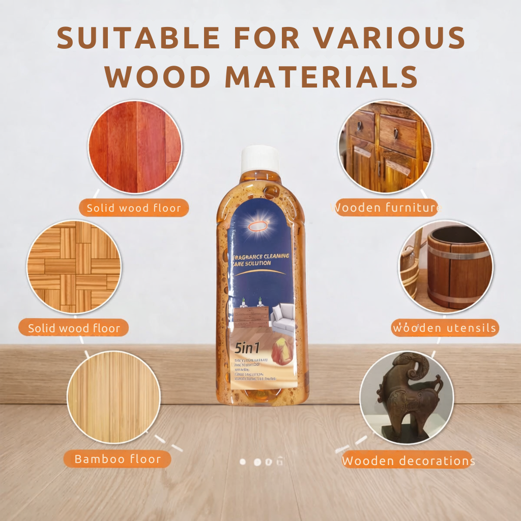 Floor Cleaner & Polish Beeswax For Wood & Bamboo
