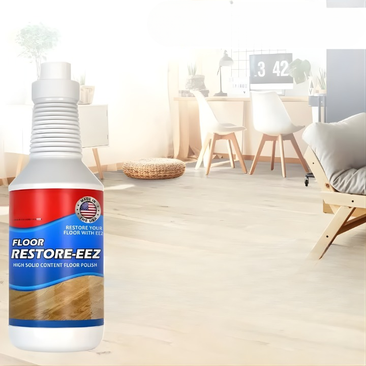 Floor Cleaner & Polish High-Gloss Streak-Free Scratch Protection