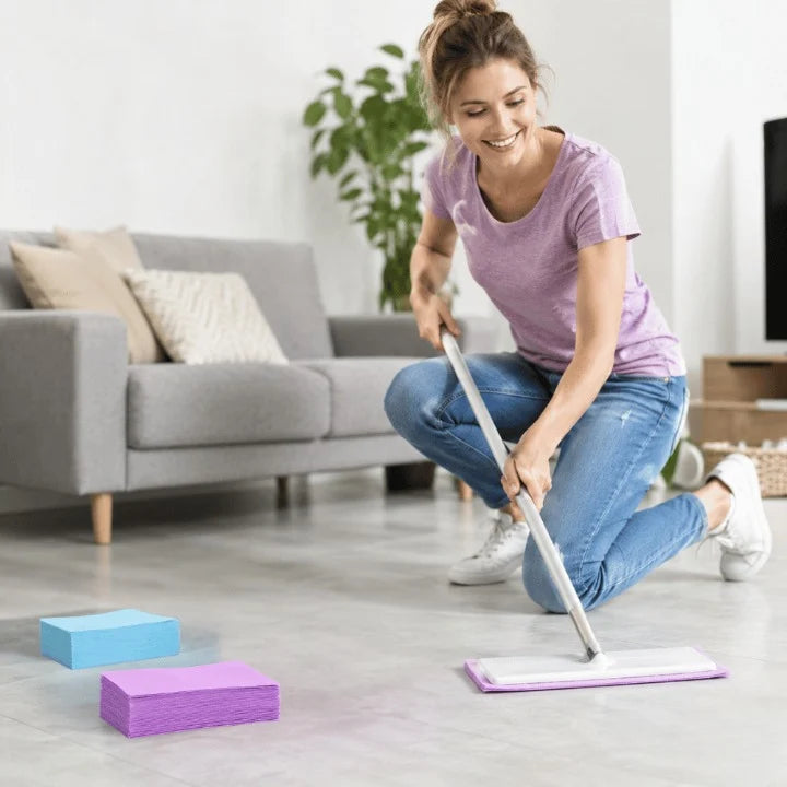 Floor Cleaning Cloths Quick Dissolve 50 Pack