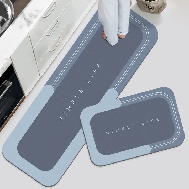 Floor Mat Microfiber Highly Absorbent Non-Slip & Machine Washable