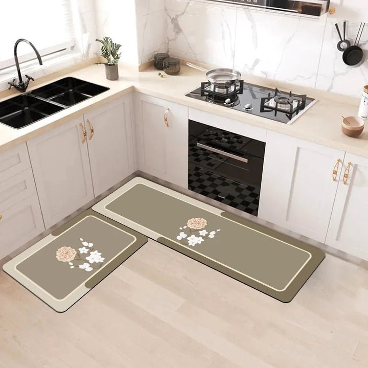 Floor Mat Microfiber Highly Absorbent Non-Slip & Machine Washable