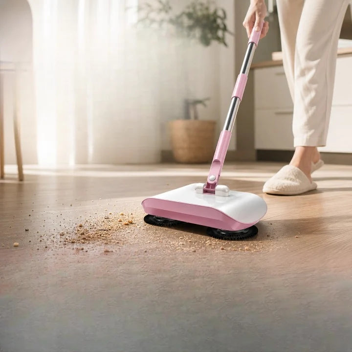 Floor Mop 3-in-1 Cordless Sweep & Mop Dust Collector