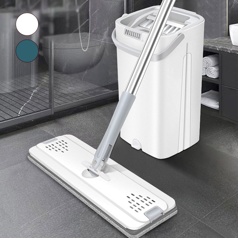 Floor Mop & Bucket Self-Wringing 360° Rotating Microfiber Telescopic Handle