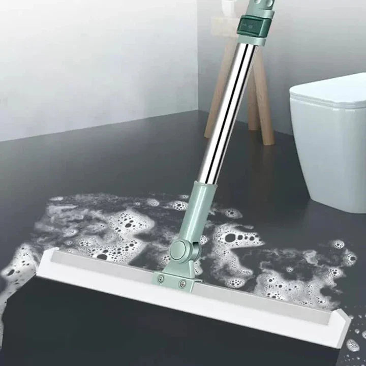 Floor Mop Silicone 180° Swivel Telescopic Handle