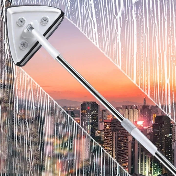 Floor Mop Triangular 360° Rotating Head