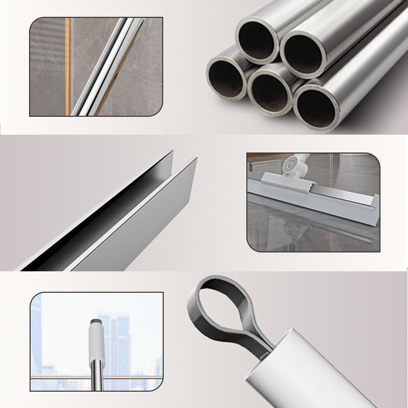 Floor Squeegee 3-in-1 Silicone Rotating Head