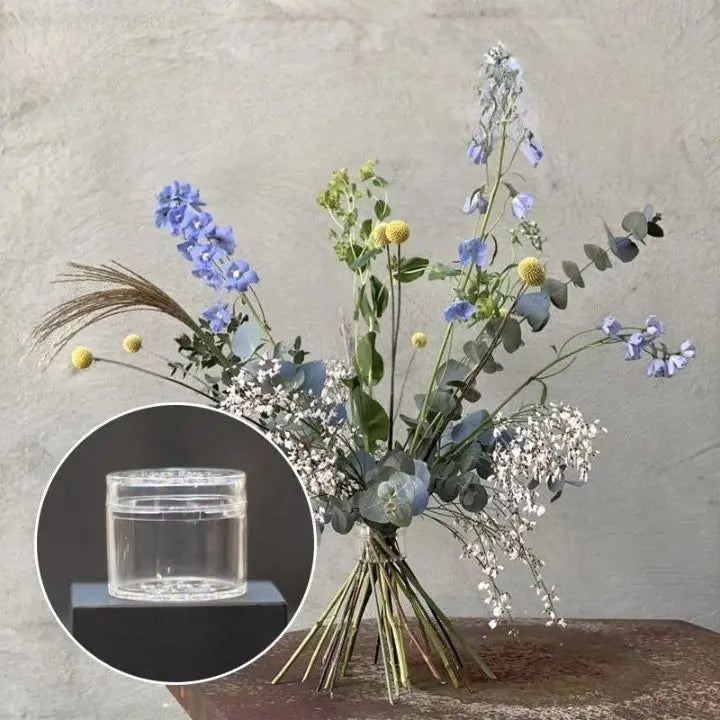 Flower Stem Holder Spiral Design Set of 2