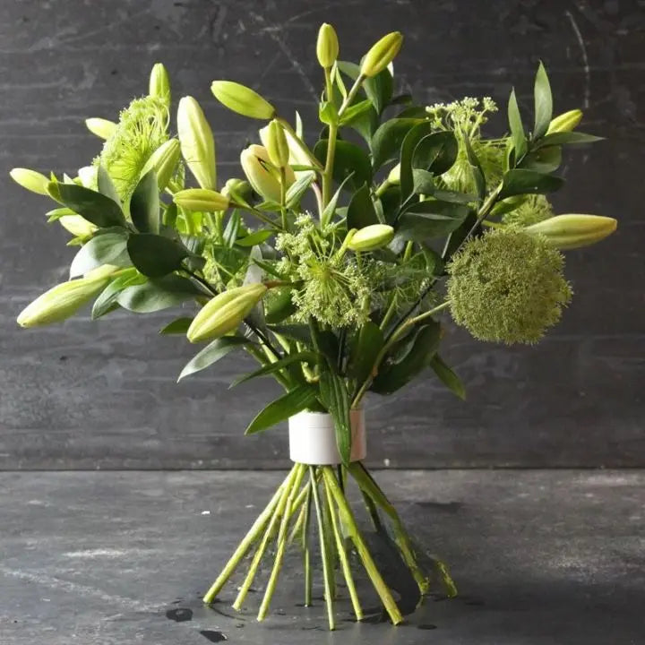 Flower Stem Holder Spiral Design Set of 2