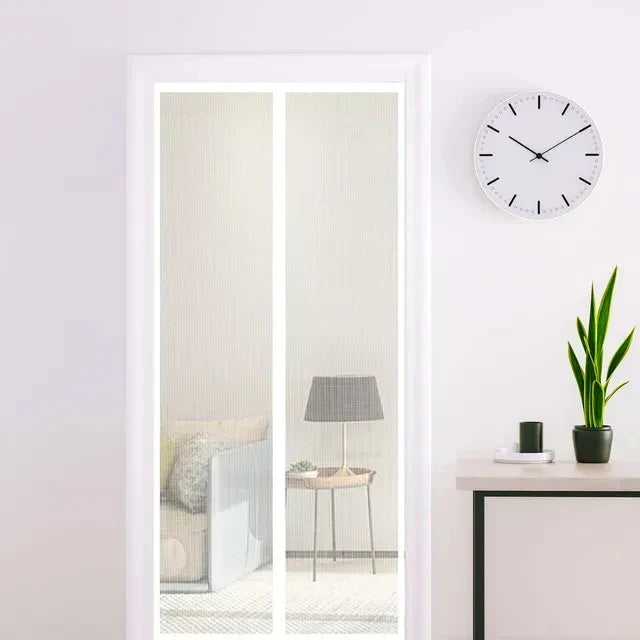 Fly Screen Door Automatic Magnetic Closure Tool Free Installation