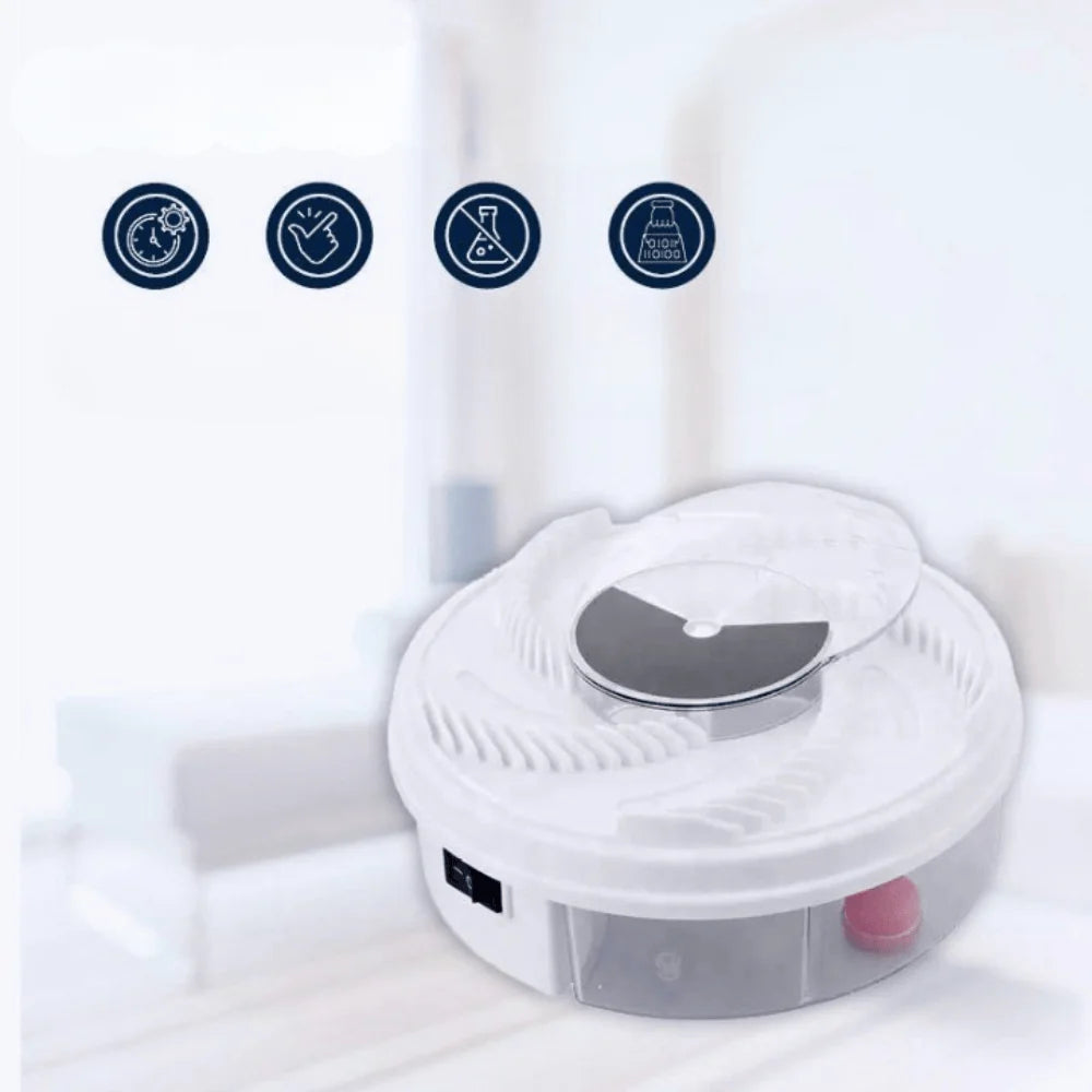 Fly Trap USB-Powered Quiet Chemical-Free