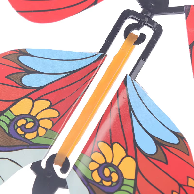 Flying Butterfly Set Reusable Wind-Up Set of 15