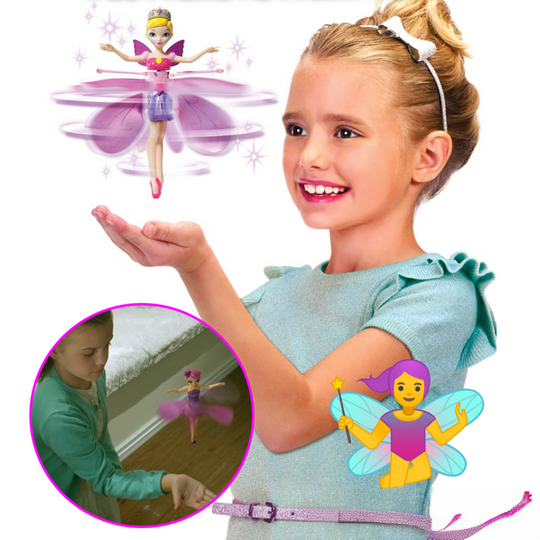 Flying Fairy Toy Hand-Controlled LED Lights USB Rechargeable