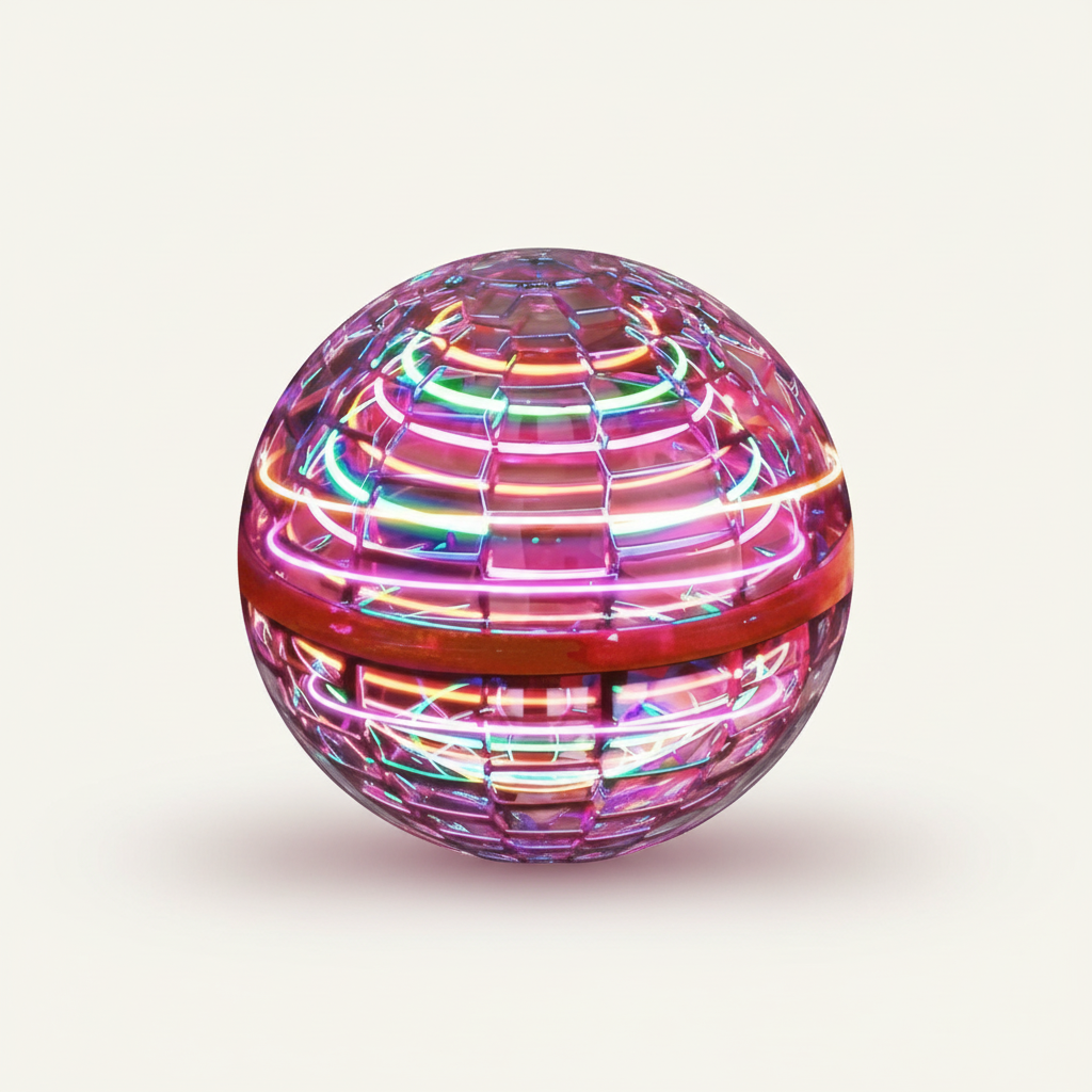 Flying Orb Self-Stabilizing LED USB Rechargeable