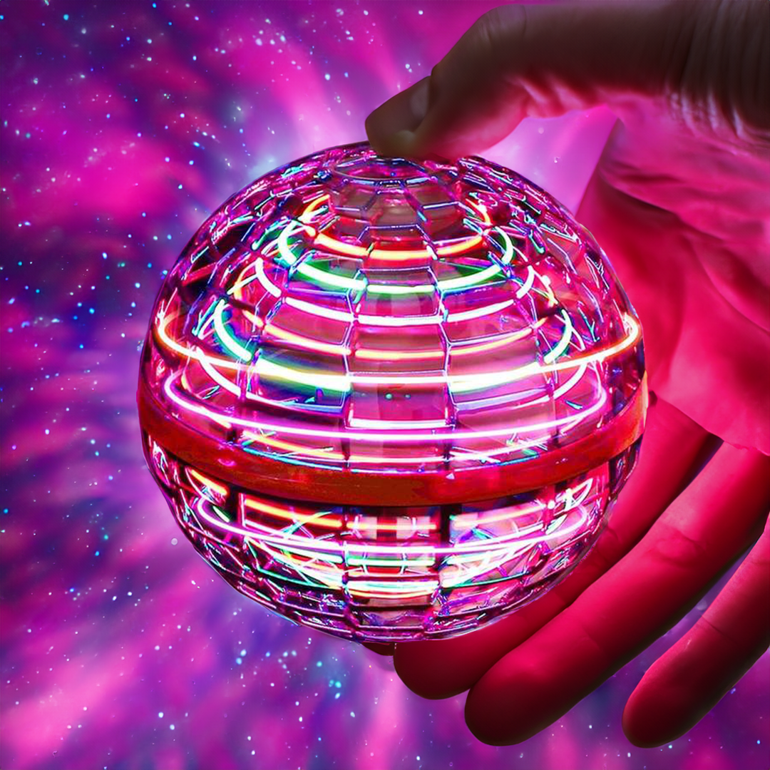 Flying Orb Self-Stabilizing LED USB Rechargeable