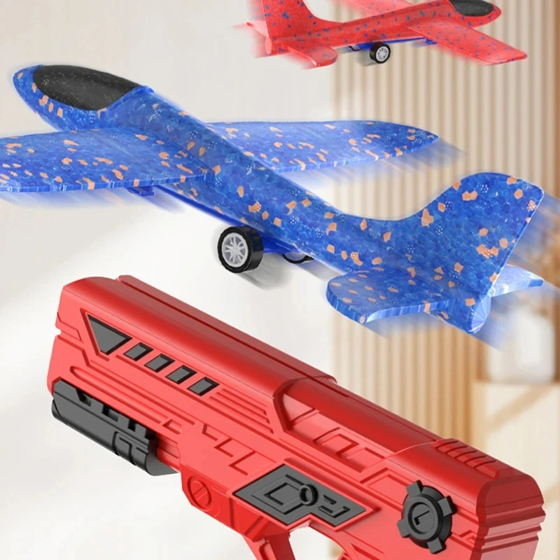 Foam Airplane Ergonomic Launcher Long Flight