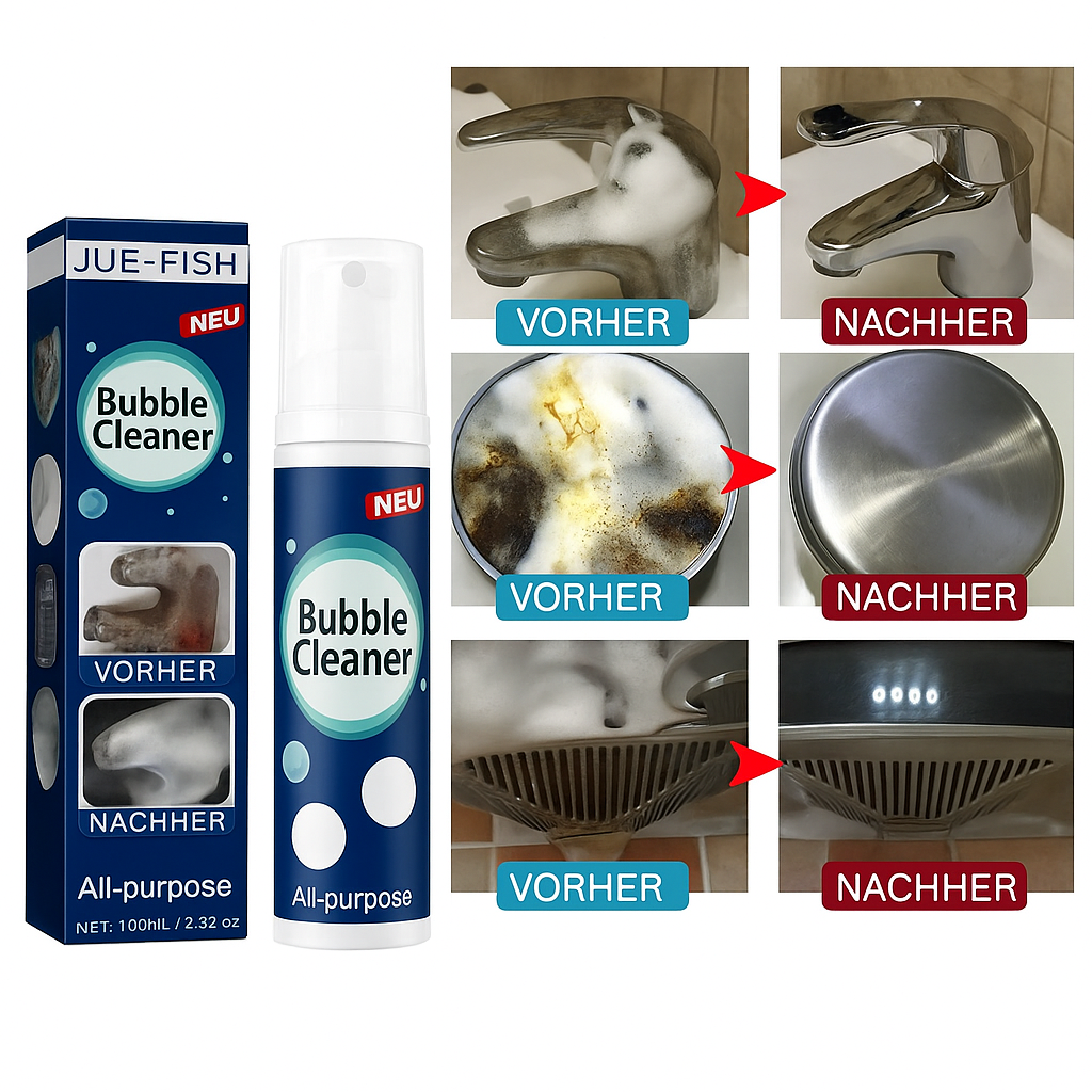 Foam Cleaner Adherent Foam No-Scrub & Residue-Free