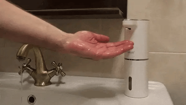 Foam Soap Dispenser Touchless Motion Sensor & Adjustable Foam Rechargeable