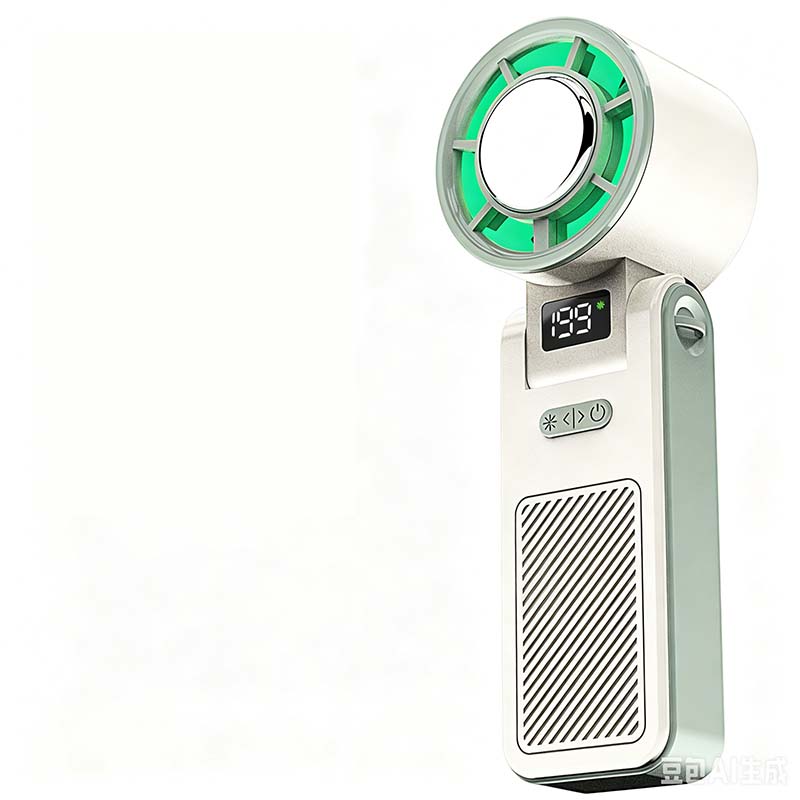 Foldable Fan 3-in-1 Semiconductor Cooling & LED