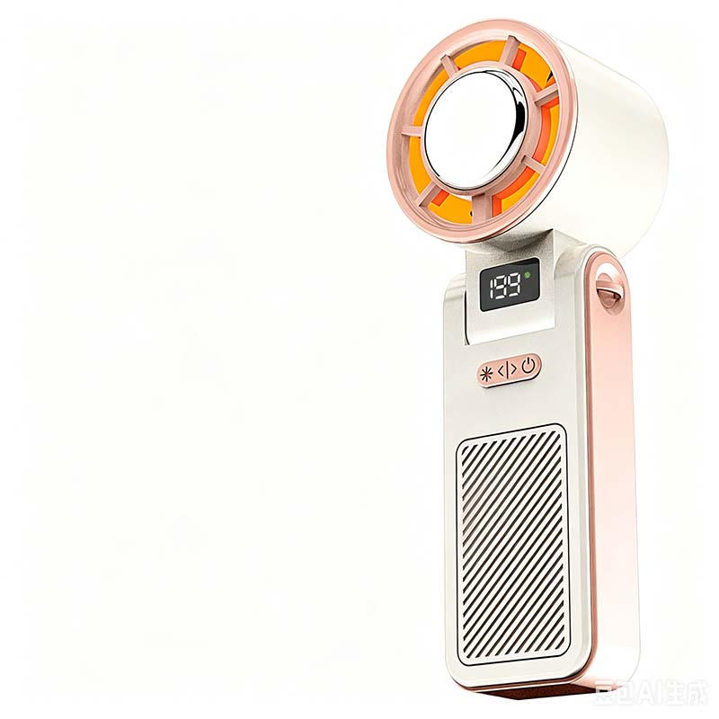 Foldable Fan 3-in-1 Semiconductor Cooling & LED
