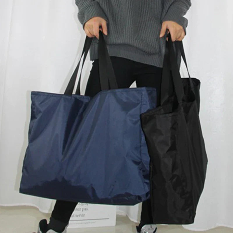 Foldable Travel Bag Water-Repellent Polyester Zipper Closure