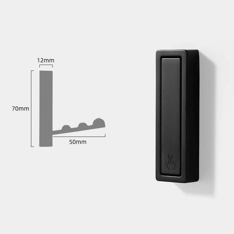 Foldable Wall Hook Space-Saving Solid Metal
