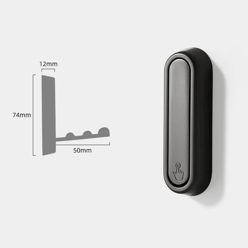 Foldable Wall Hook Space-Saving Solid Metal